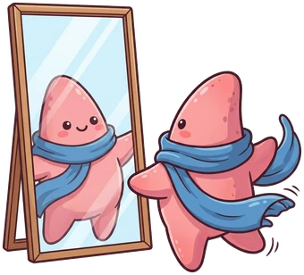 The starfish, outfit check twirl.