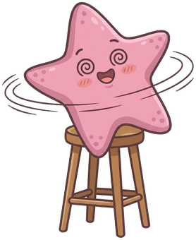The starfish, barstool spin.