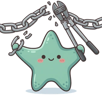 The starfish, chain snip free.