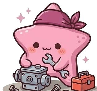 The starfish, engine repair.