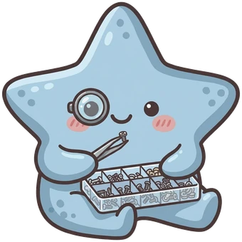 The starfish, screw jeweller.