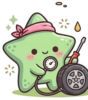 The starfish, tire pressure.