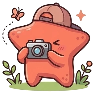 The starfish, camera.