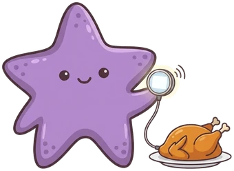 The starfish, probe alarm ready.