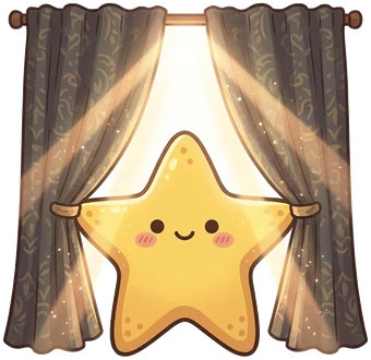 The starfish, curtain reveal.