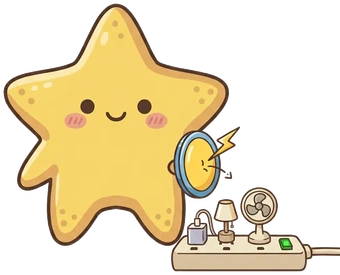 The starfish, lightning shield.