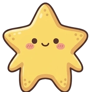 The starfish, yellow.